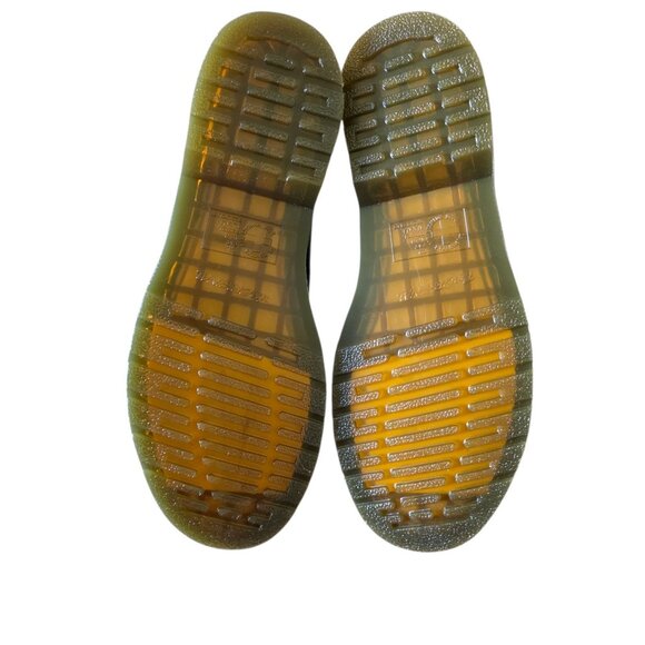 Dr. Martens 1460 Greasy Black Leather Boots Mens 13 NWT - Matte Combat Core - Picture 5 of 16